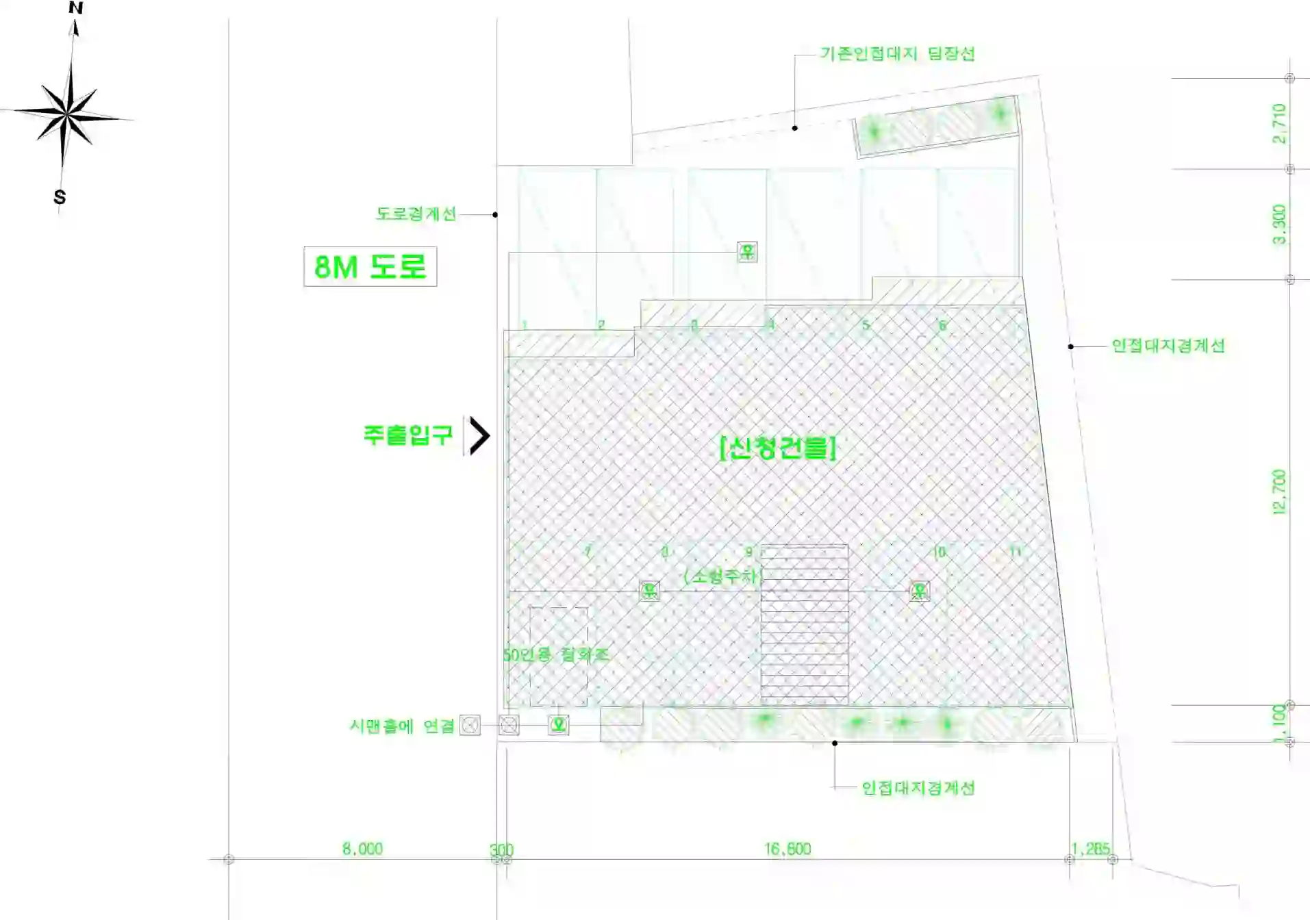 비산동 309-10 배치도 이미지